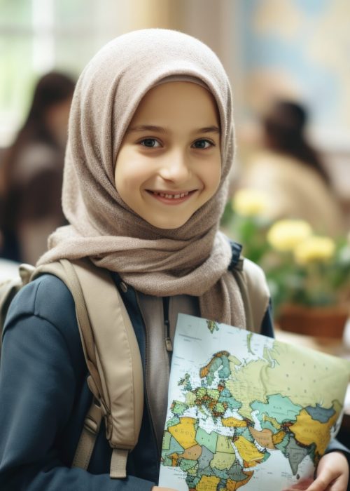 portrait-young-girl-student-attending-school